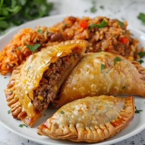 Discover how to make homemade beef empanadas with a golden crust and savory filling. Perfect for a snack or meal, these turnovers are easy and delicious