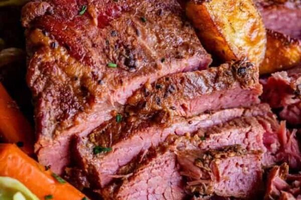 Discover the secret to a tender, flavorful Corned Beef Roast with veggies. Simple to make, this hearty dish is perfect for any family dinner or special occasion