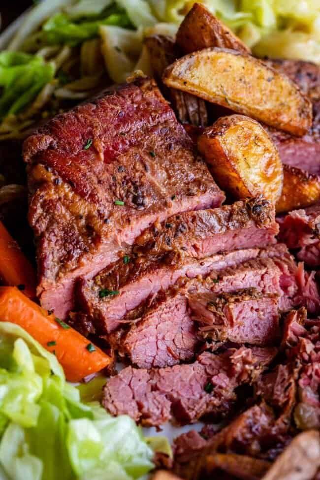 Discover the secret to a tender, flavorful Corned Beef Roast with veggies. Simple to make, this hearty dish is perfect for any family dinner or special occasion