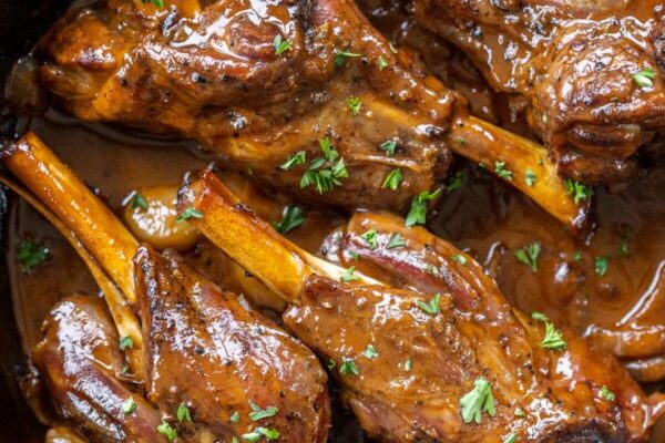 Delicious stout-braised lamb shanks, slow-cooked to perfection with rich flavors of beer, herbs, and veggies. Perfect for a hearty, comforting meal