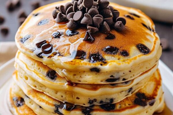 How to Cook Irresistibly Fluffy Chocolate Chip Pancakes: A Breakfast Delight