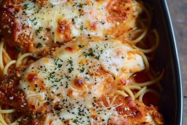 Discover the ultimate Chicken Parmesan recipe! Crispy, cheesy, and deliciously satisfying, it’s perfect for family dinners or impressing guests. Try it today