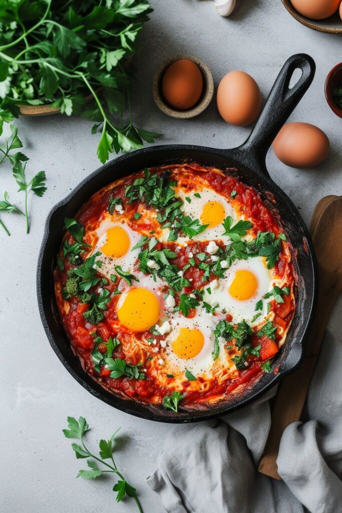 "How to Cook a Perfect Shakshuka for One: Your Solo Breakfast Delight Awaits!"