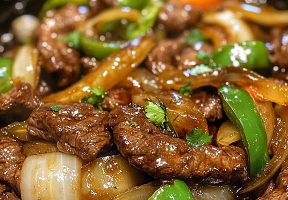 Whip up this Quick Beef Stir-Fry in just 15 minutes! Tender beef, crisp veggies, and a savory sauce make for a delicious weeknight meal. Let's cook!